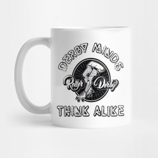 Roller Derby - Derby Minds Think Alike Mug